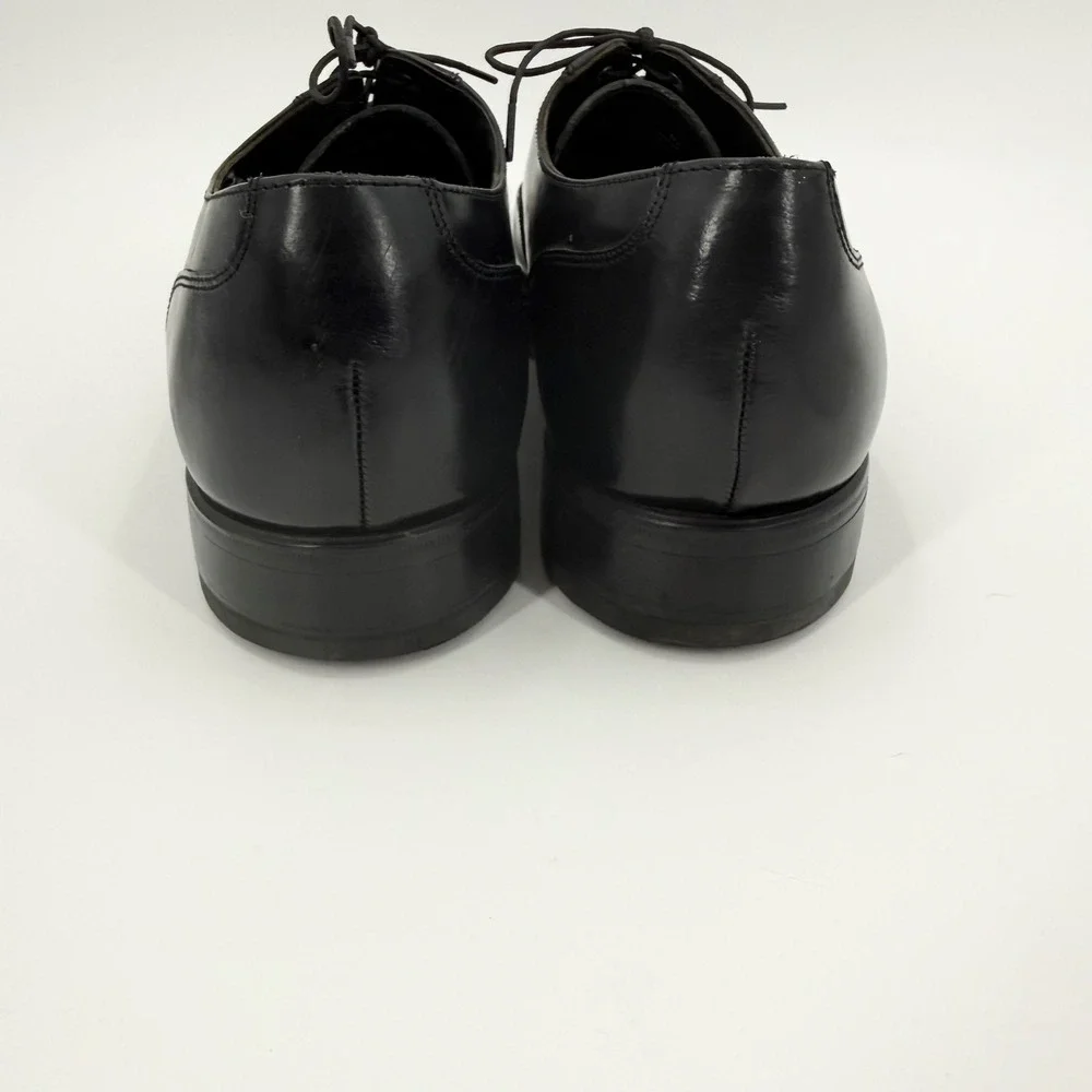 Florsheim Lexington 17067-01 Cap Toe Black Leather Classic Oxford Shoe Men 12D